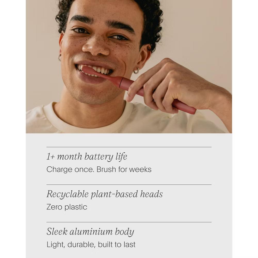 SURI 2.0 Sonic Electric Toothbrush with UV Travel Case and Brush Head - Canyon Sunrise - Image 9