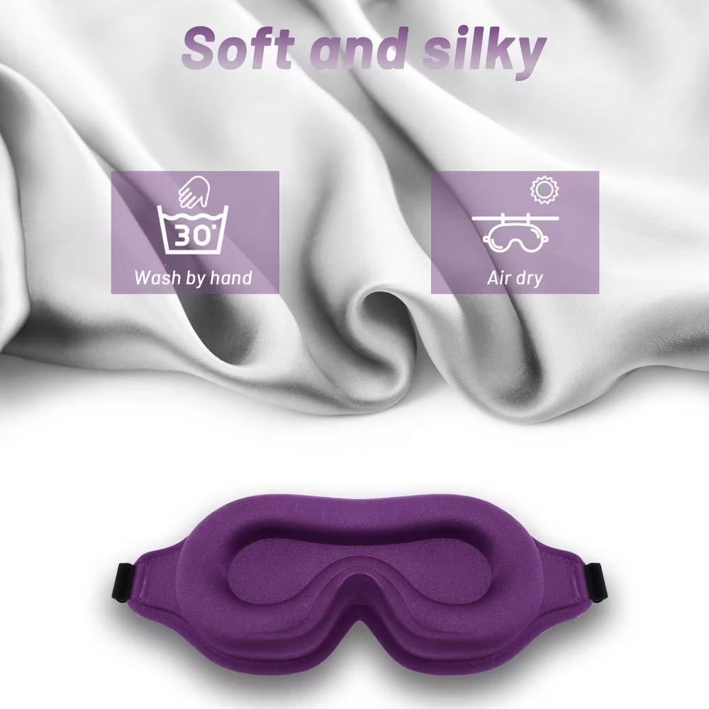 Albatross Health Sleep Eye Mask for Men and Women, Ideal for Lash Extensions, Travel Blackout Night Blindfold with Adjustable Strap - Image 40