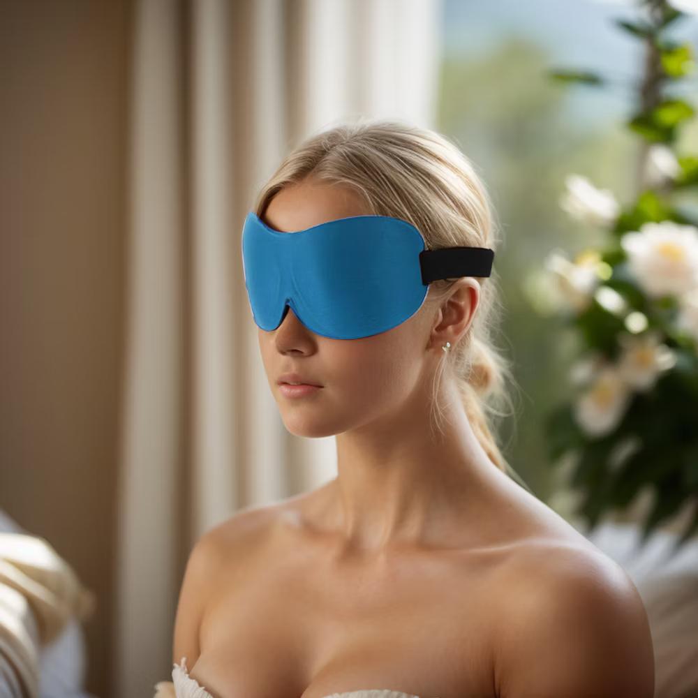 Breathable 3D Sleep Mask Magic Tapes 1 Pc - Image 20