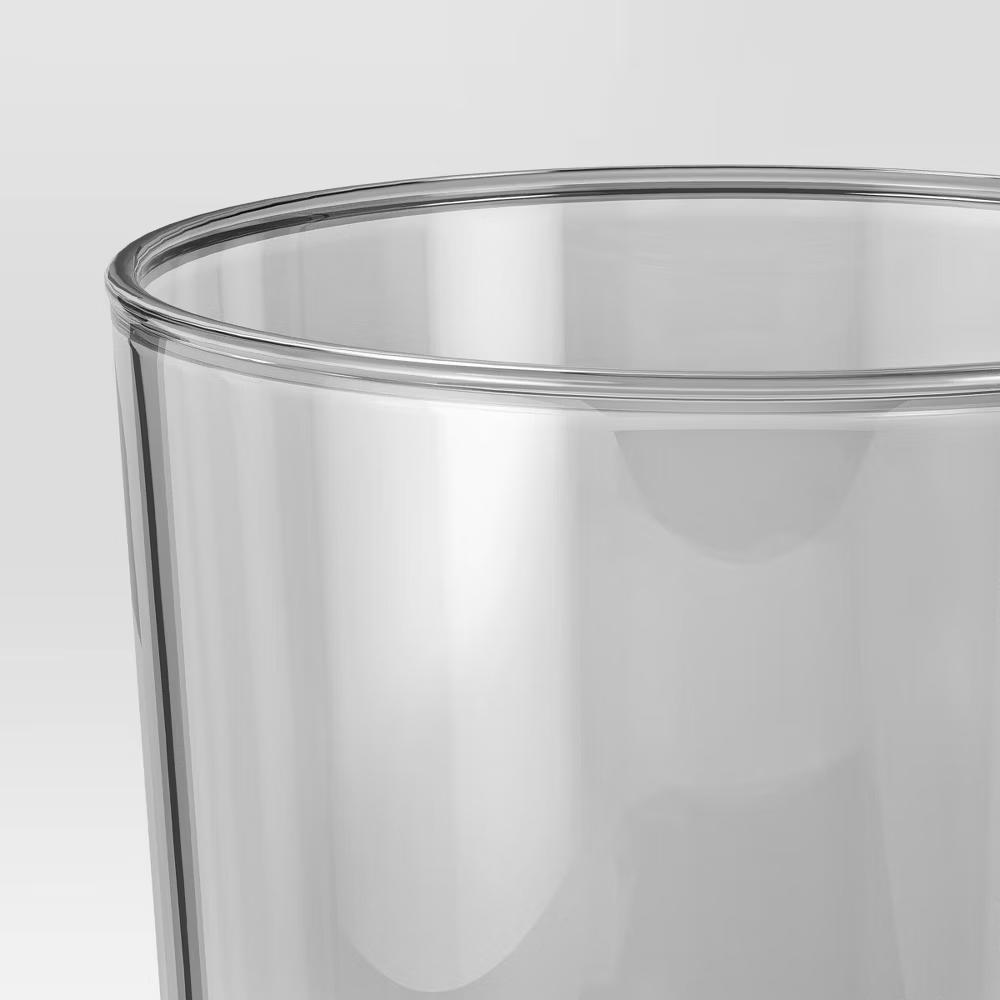 19 fl oz Glass Bower Tall Tumbler Gray