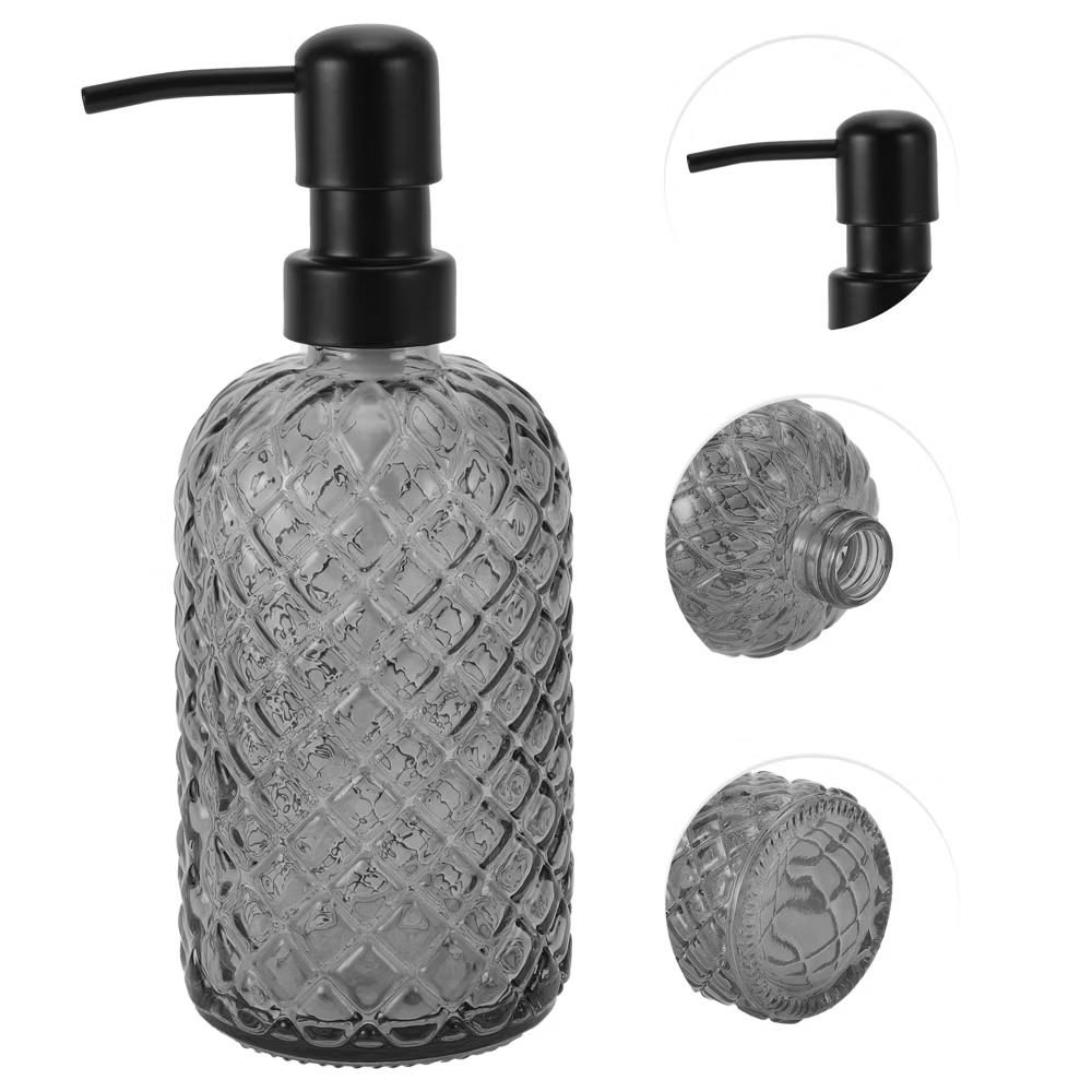 Simple Cylindrical Soap Pump Dispenser 400ml 1 Pc - Image 17