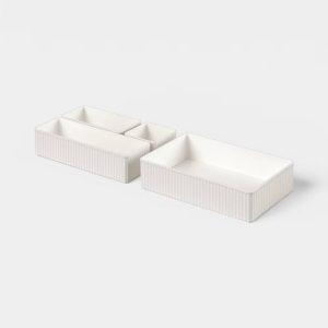 Set of Desk Drawer Organizers