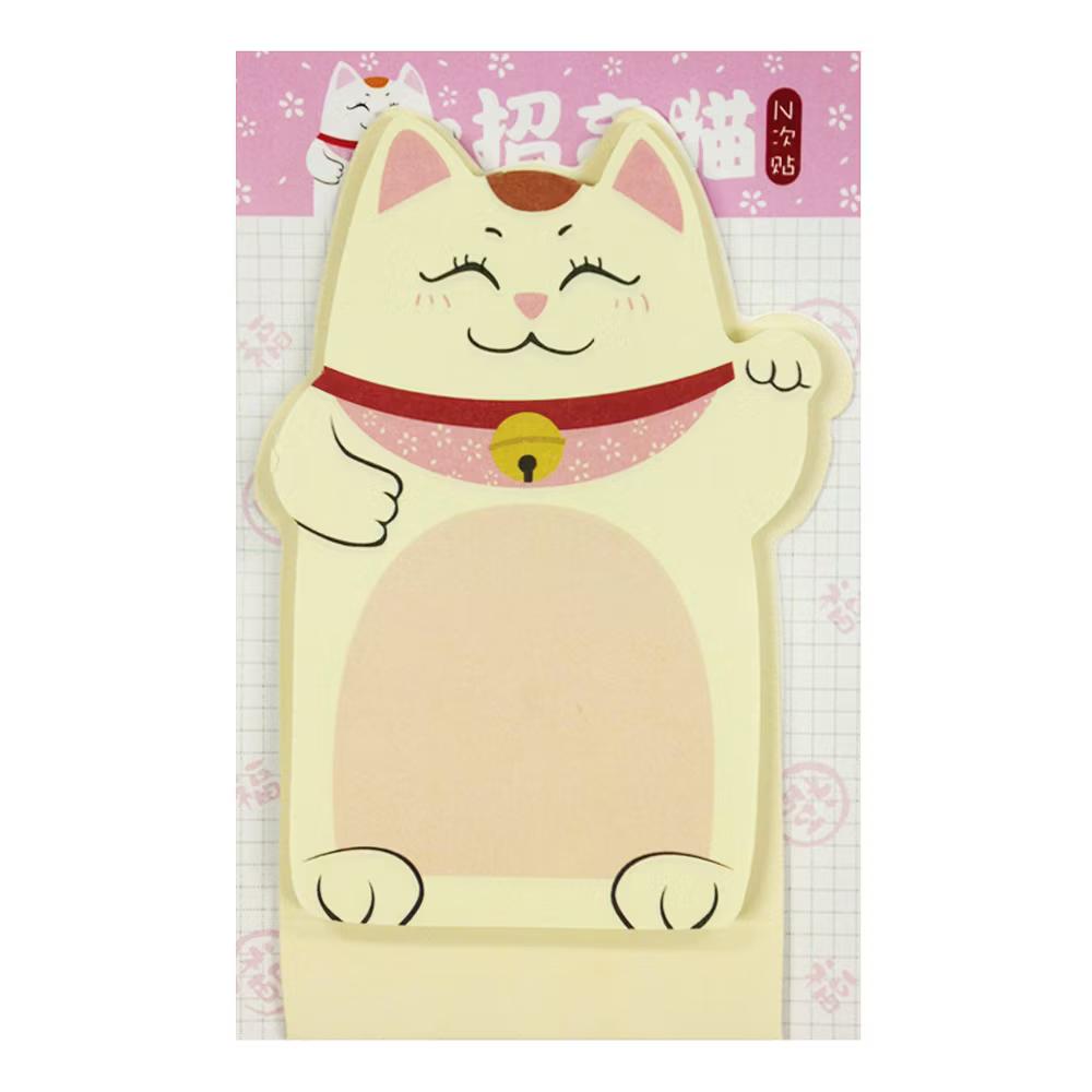 Fortune Cat Memo Bookmark Sticky Notes (Set of 2) - Image 6