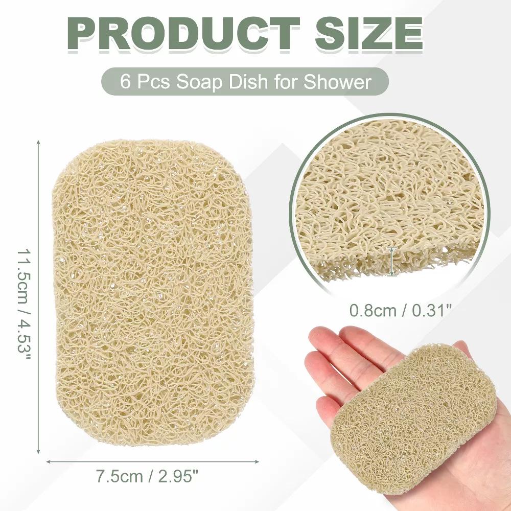 Soap Holder Pads, Soap Dish Saver Holder, Bar Dish Pads Non-Slip Self Draining - Image 44
