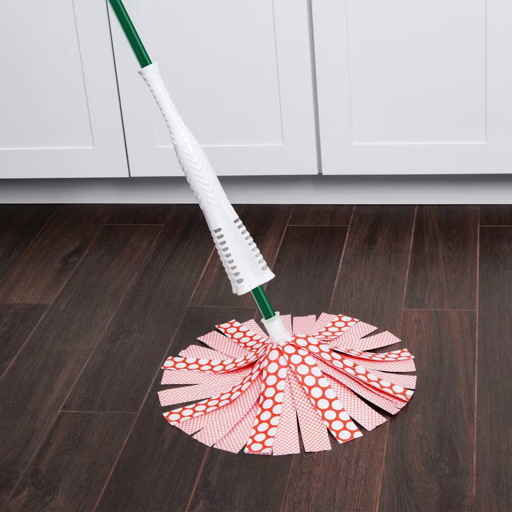 Libman Wonder Mop: Steel Handle, Microfiber, Non-Abrasive, For Multi-Surface Use - Image 6