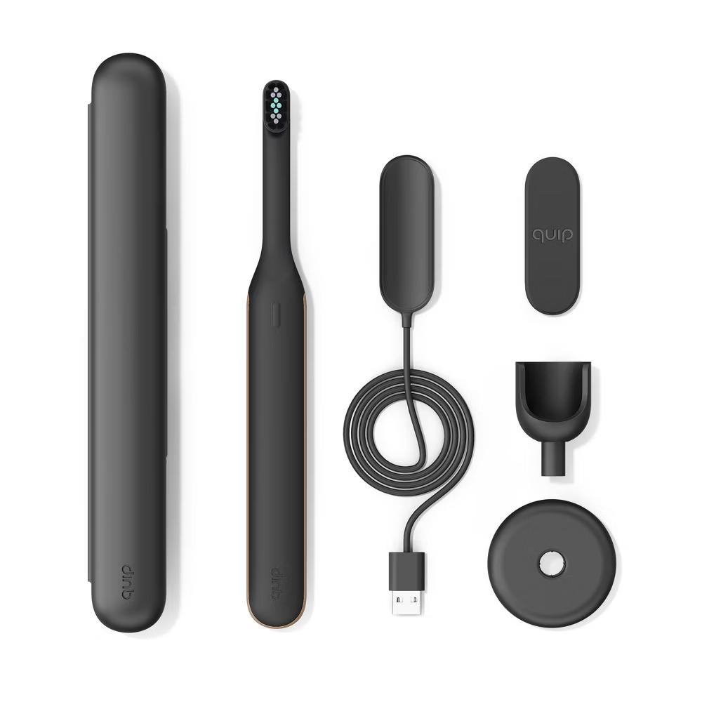 quip Ultra Next Generation Smart Sonic Electric Toothbrush with Travel Case - Image 23