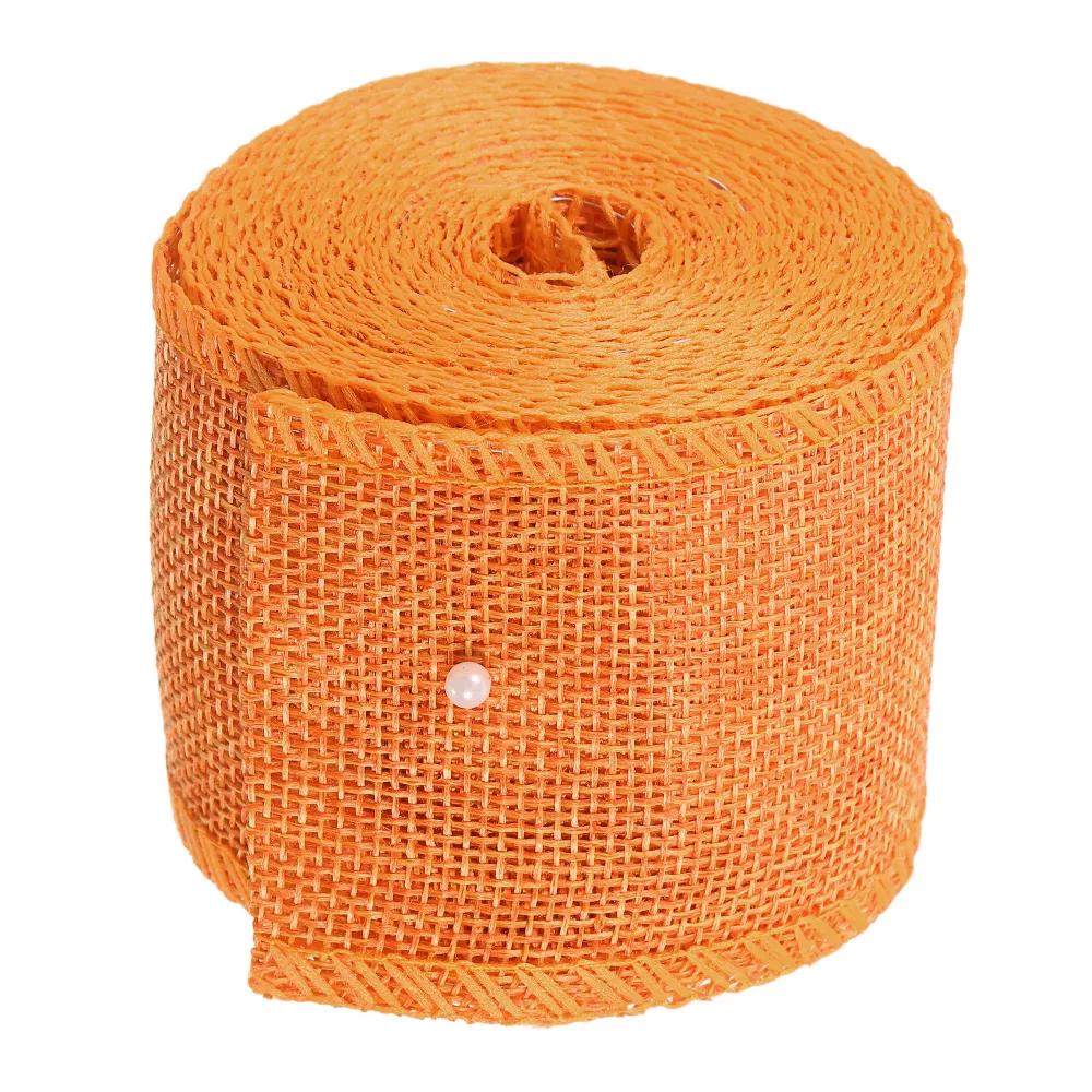 DIY Crafts Home Decor Wreath Natural Burlap Wired Ribbons - Image 17