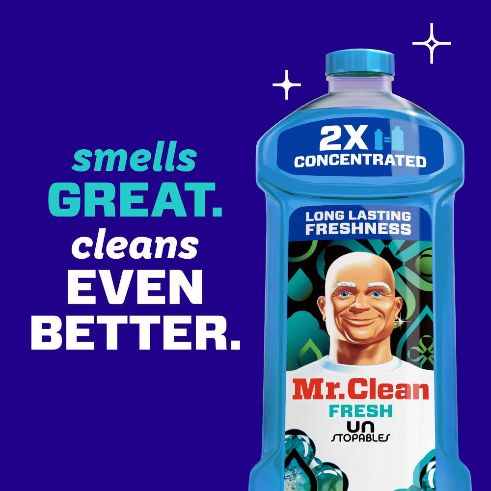 Mr. Clean Fresh Dilute Unstopables Multi-Surface Cleaner - Image 6