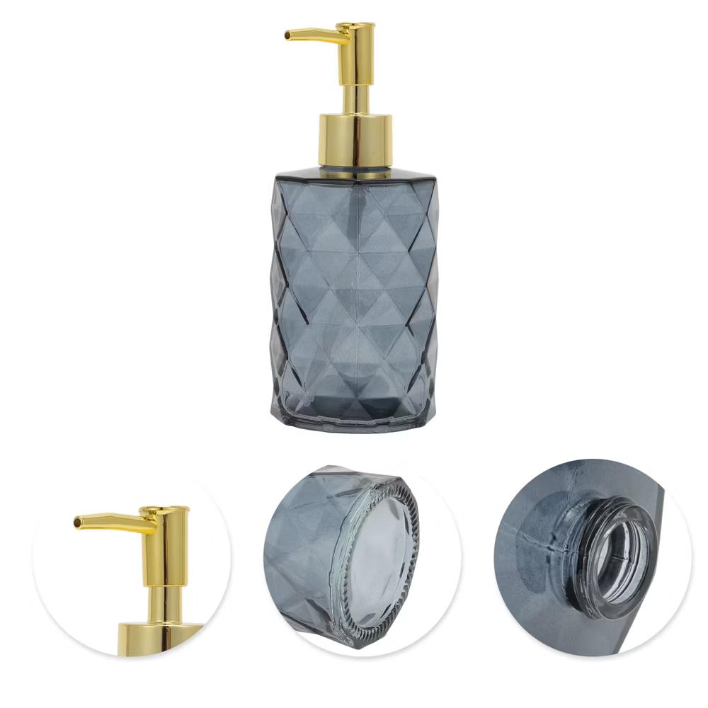 Reusable Diamond-shaped Soap Dispenser 11.16oz 1 Pc - Image 13