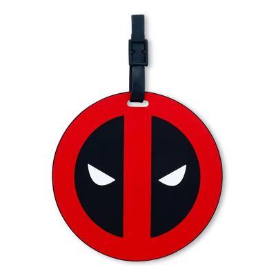 Comics Deadpool Logo Travel Luggage Tag With Suitcase ID Card Label