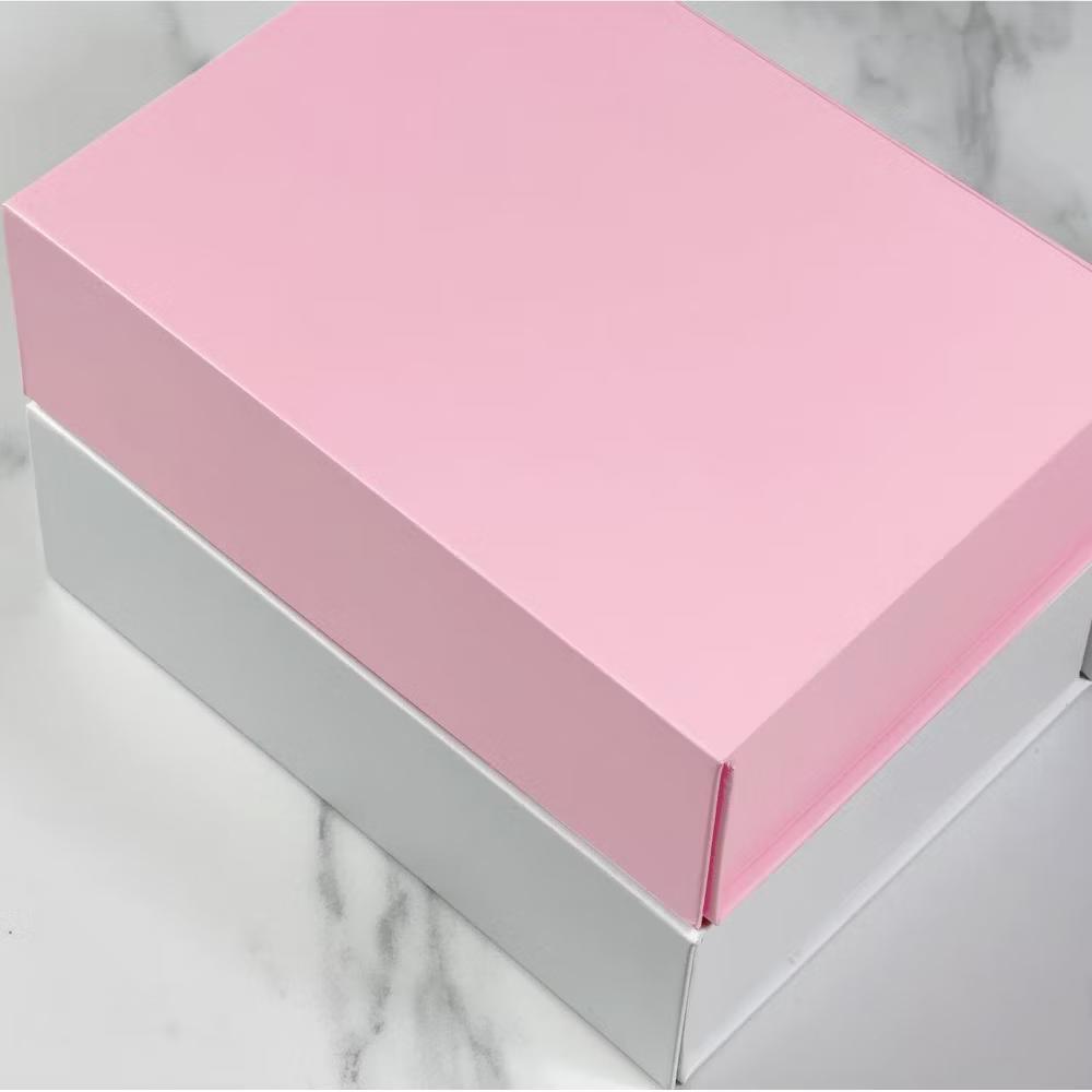 1 Piece 9 6.7 2.75 Inch White Magnetic Closure Gift Box Collapsible Packaging for Wedding Birthday Christmas Jewelry Proposals - Image 7