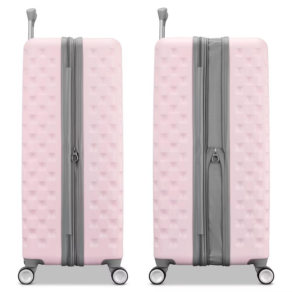 American Tourister Checked 2.0 Hardside Large Checked Spinner Wheels Suitcase - Image 20
