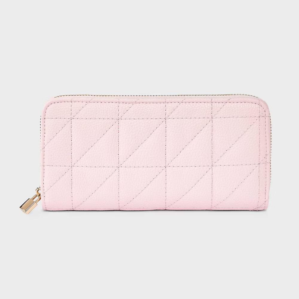 Large Zip Wallet with Charm - Image 4