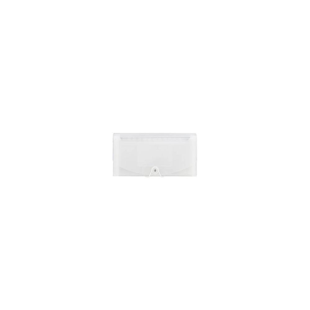 5" 10 1/2" 13 Pocket Plastic Expanding File Folder - Check Size - Image 10