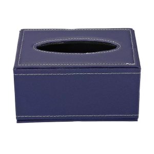 Leather Waterproof Compact Practical Tissue Box Cover