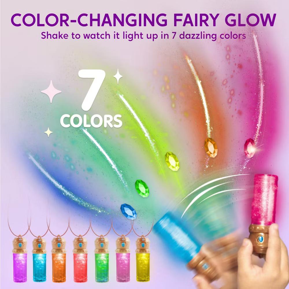 Fairy Lantern Craft Kit, 2-in-1 Rose Light & String Light for Kids, Arts and Crafts, DIY Art Kit, Ideal Gift for Girls Age 8 - Image 5