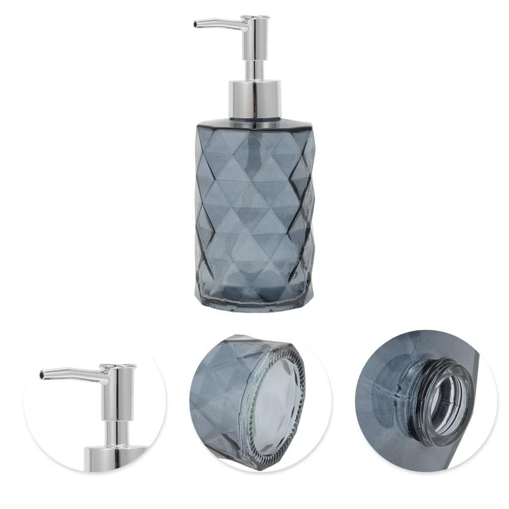 Durable Diamond-shaped Soap Dispenser 11.16oz 1 Pc - Image 14