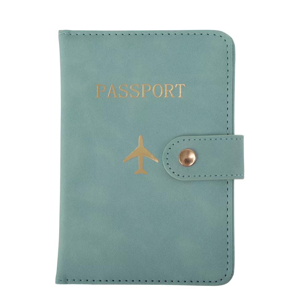 Button Design Passport Holder 1 Pc - Image 36
