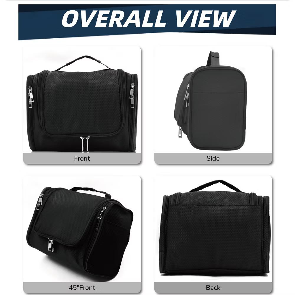 Large Capacity Toiletry Bag for Women and Men, Hanging Toiletry Organizer Cosmetics Makeup Bag - Image 11