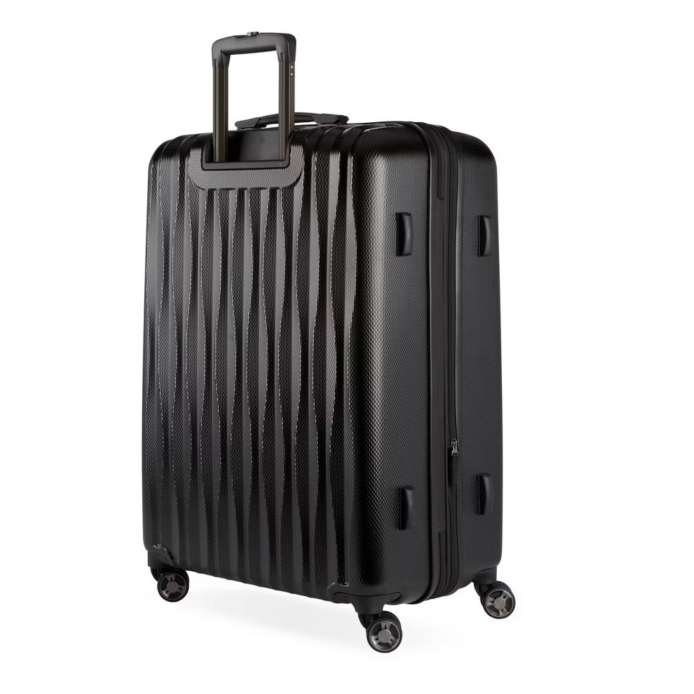 Energie Hardside Large Checked Spinner Wheels Suitcase - Image 10