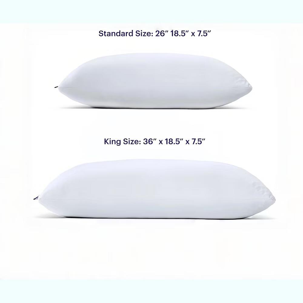 Purple Freeform™ Pillow with Customizable Support, Grid & MicroFlex™ Moon Foam - Image 6