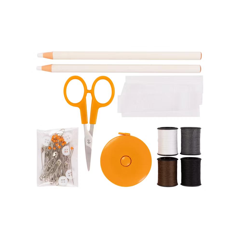 Sewing Survival Kit: Travel Size with Tape Measure, Needles, Thread & Scissors, 62 Pieces - Image 2