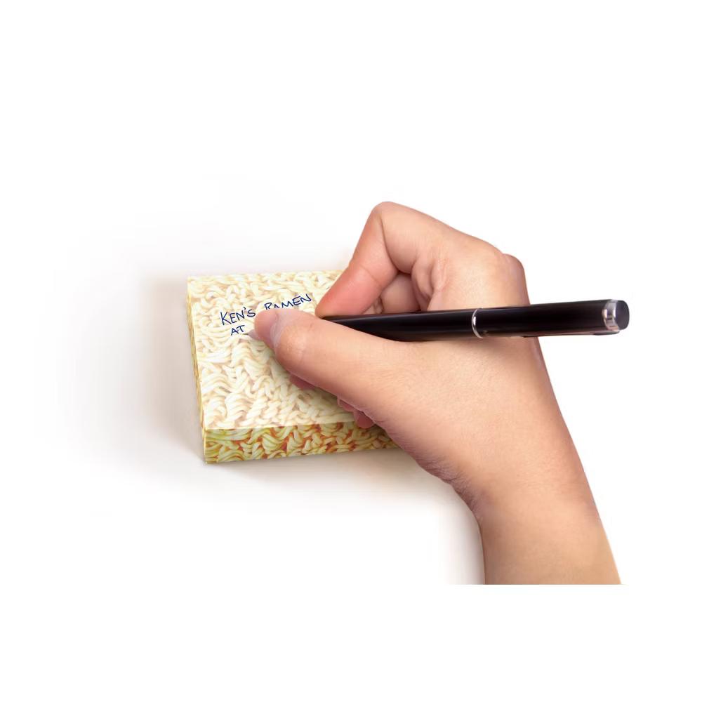 Ramen Blank Notes: Fred & Friends Sticky Notes, Cute Office Supplies, 150 Sheets, 3x3.5 Inches, Uncoated Paper Basics - Image 5