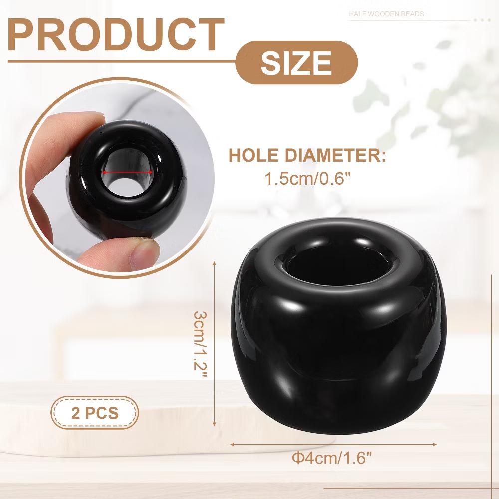 Mini Ceramics Toothbrush Holder Stands 2 Pcs - Image 6