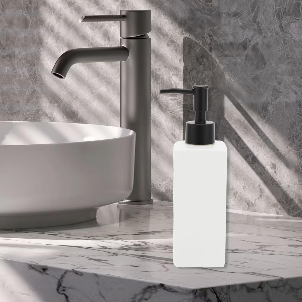 Elegant Square Soap Pump Dispenser for Laundry Rooms 350ml 1 Pc - Image 18