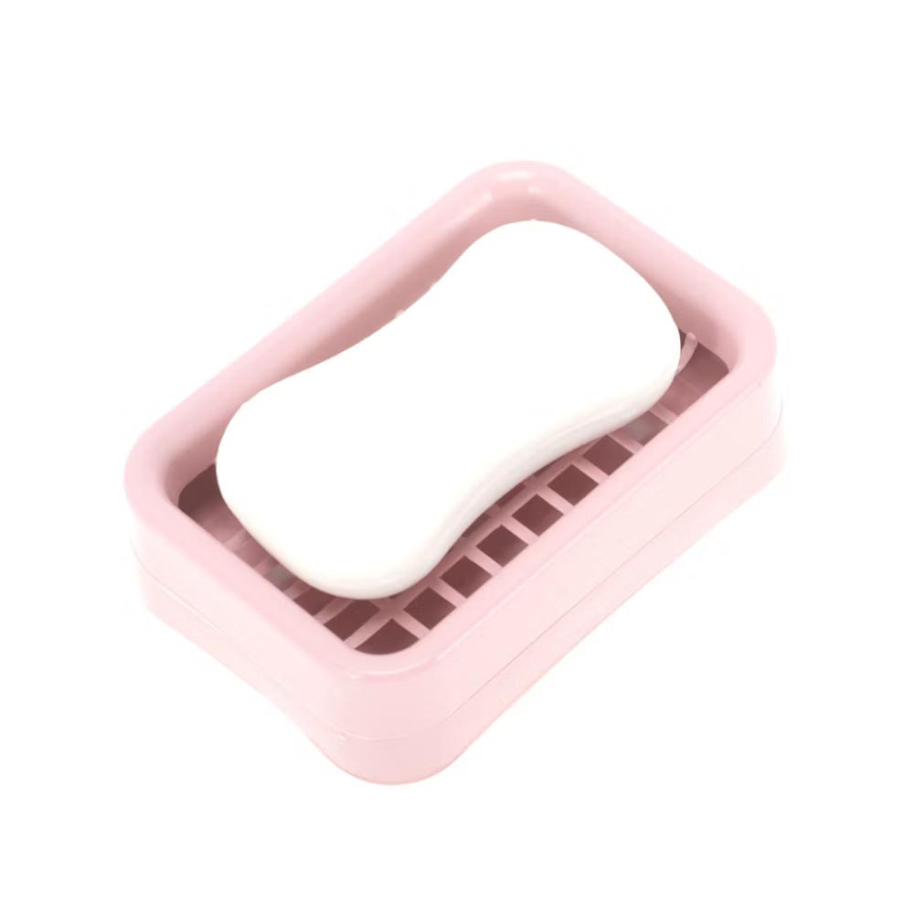 Double Layer Grid Soap Dish 1 Pc - Image 18