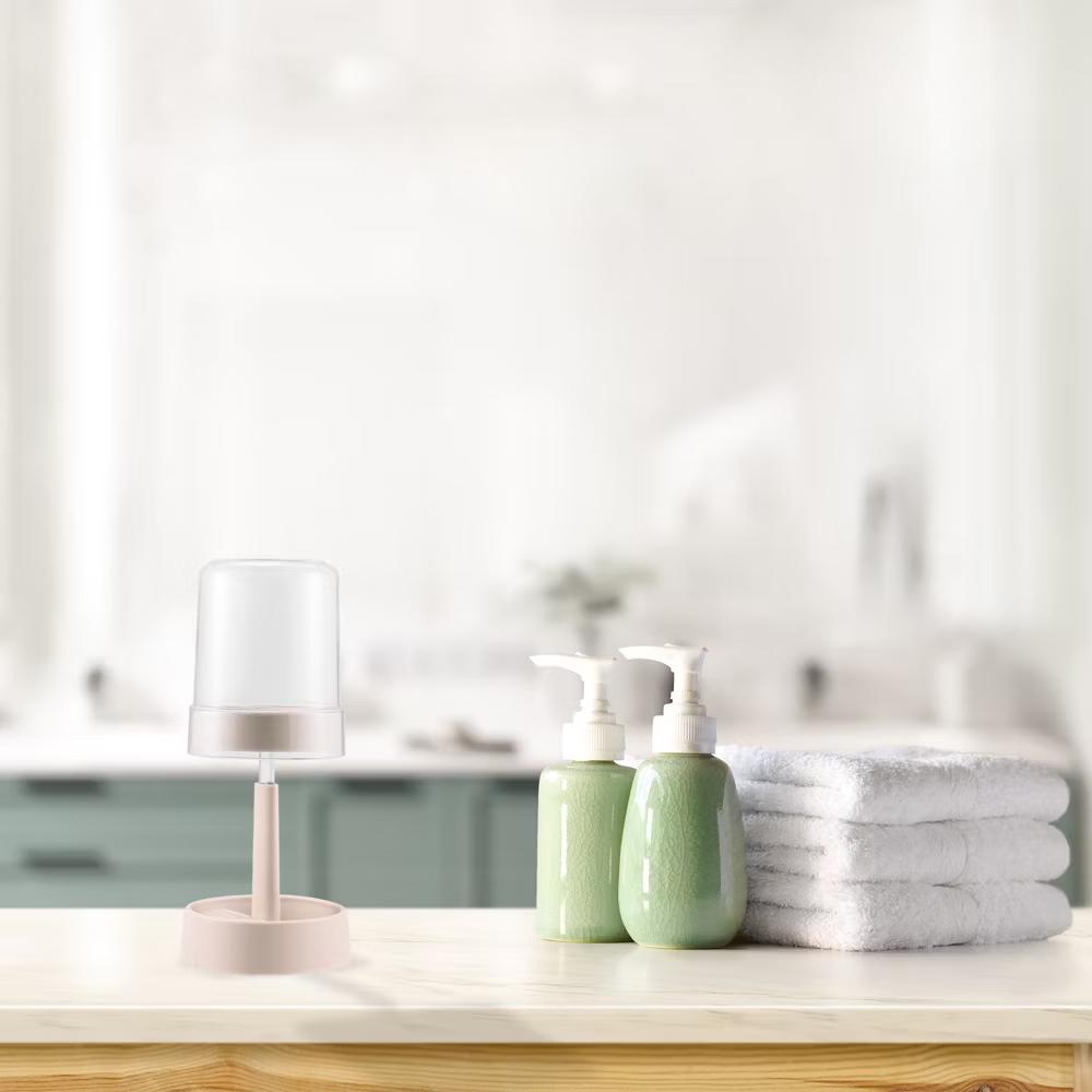 Adjustable Toothbrush Holder with Cover for Bathroom Electric Toothbrush Holder 10.63" 1 Pc - Image 12