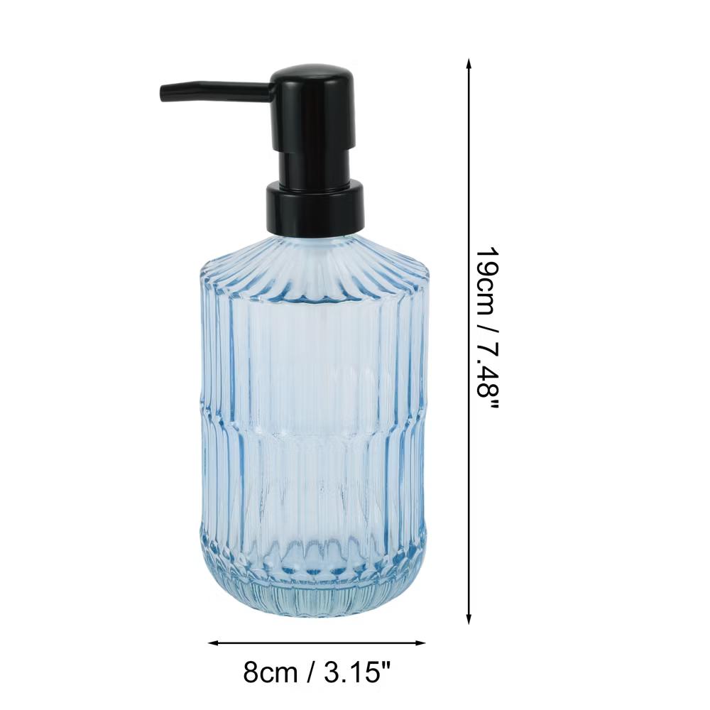 Simple Vertical Lines Soap Pump Dispenser 450ml 1 Pc - Image 4