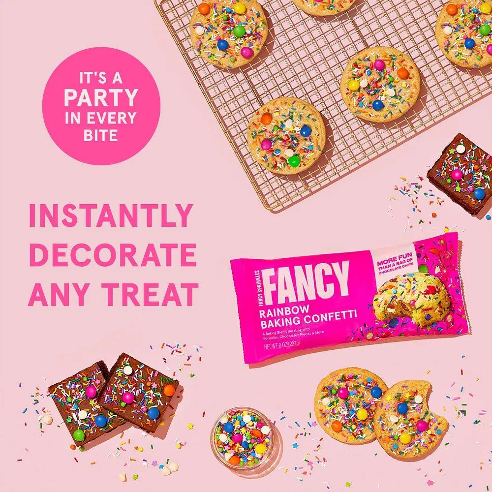 Fancy Sprinkles Rainbow Baking Confetti with Sprinkles and Chocolate Chips - 8oz - Image 11