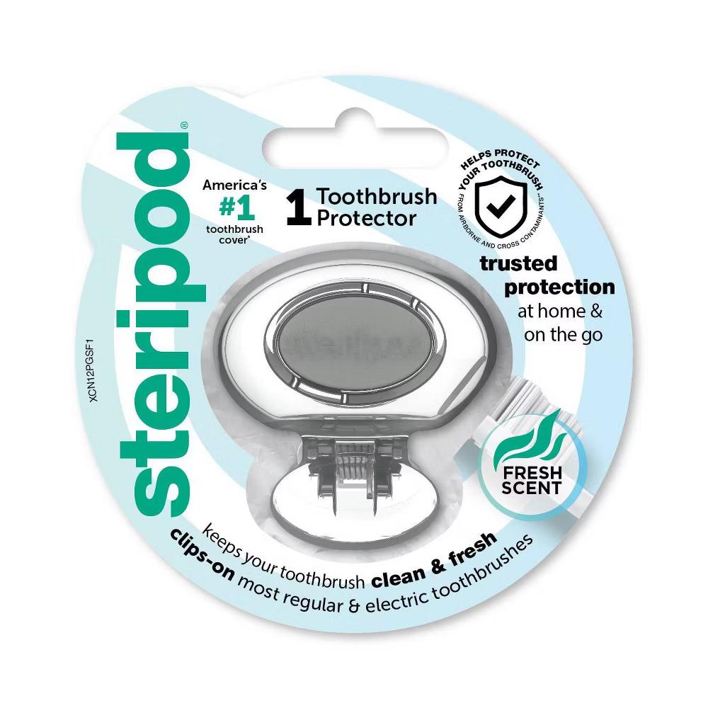 Steripod Toothbrush Cover - Trial Size - 1ct: Oral Care Accessory