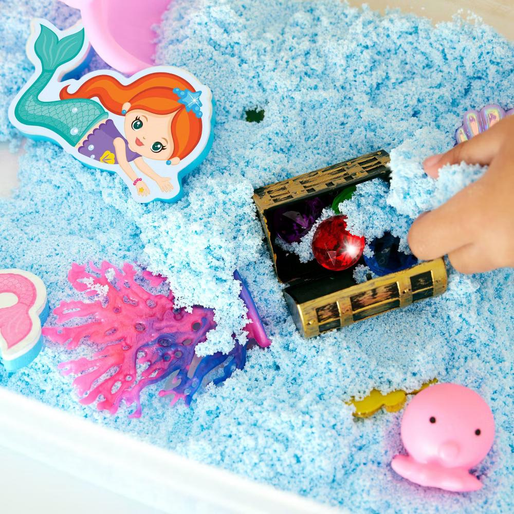Creativity for Kids Sensory Bin Mermaid: DIY Art Kit with Figures & Accessories for Ages 3 - Image 3