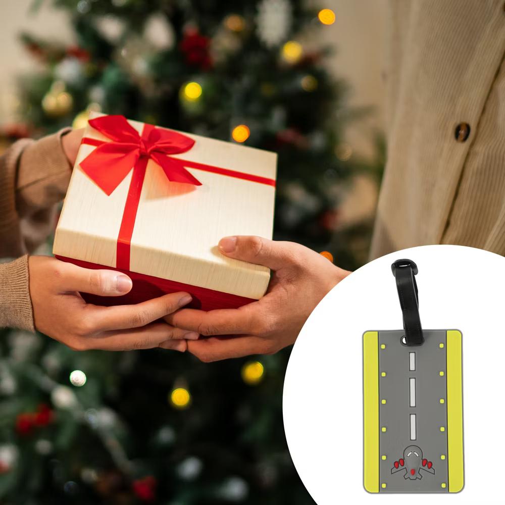 Aircraft Route Pattern Luggage Tag 1 Pc - Image 11