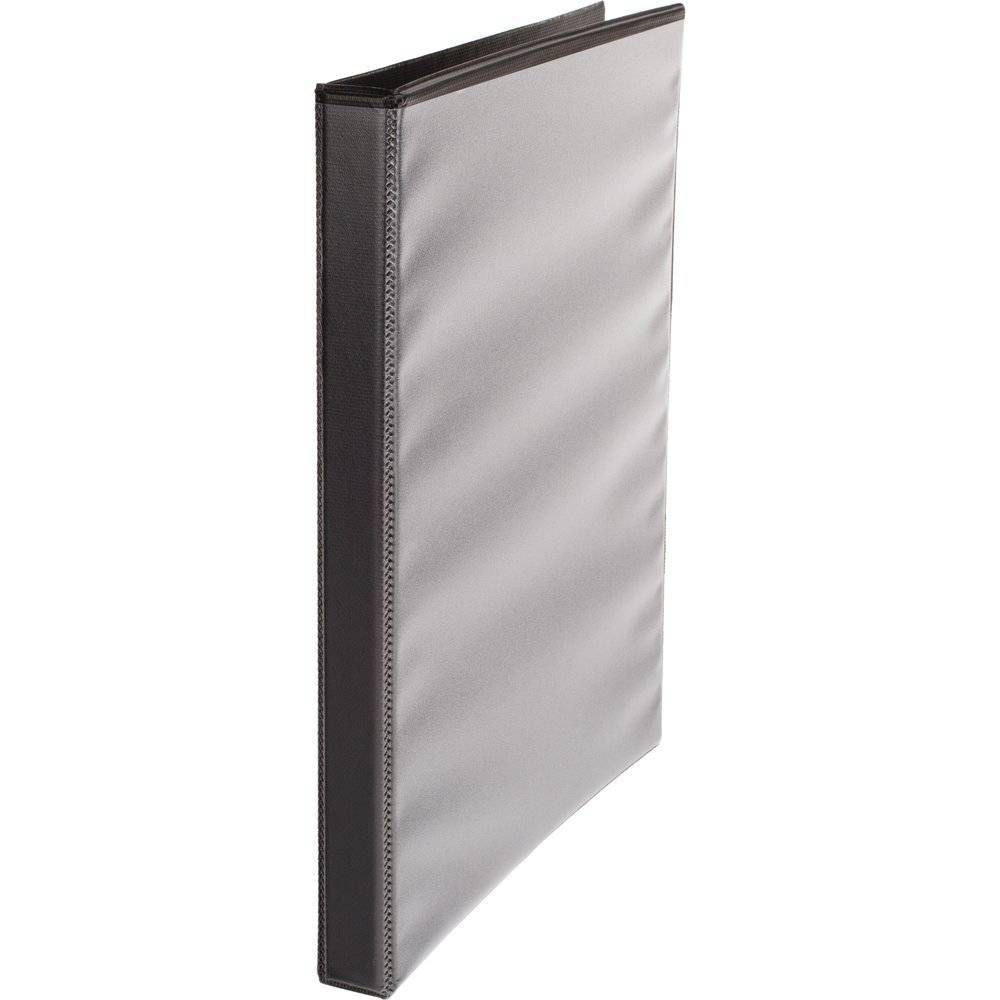 0.5" Ring Binder Clear View Black - Half Inch, 120 Sheet Capacity, 4 Pockets, Hard Cover - Image 2