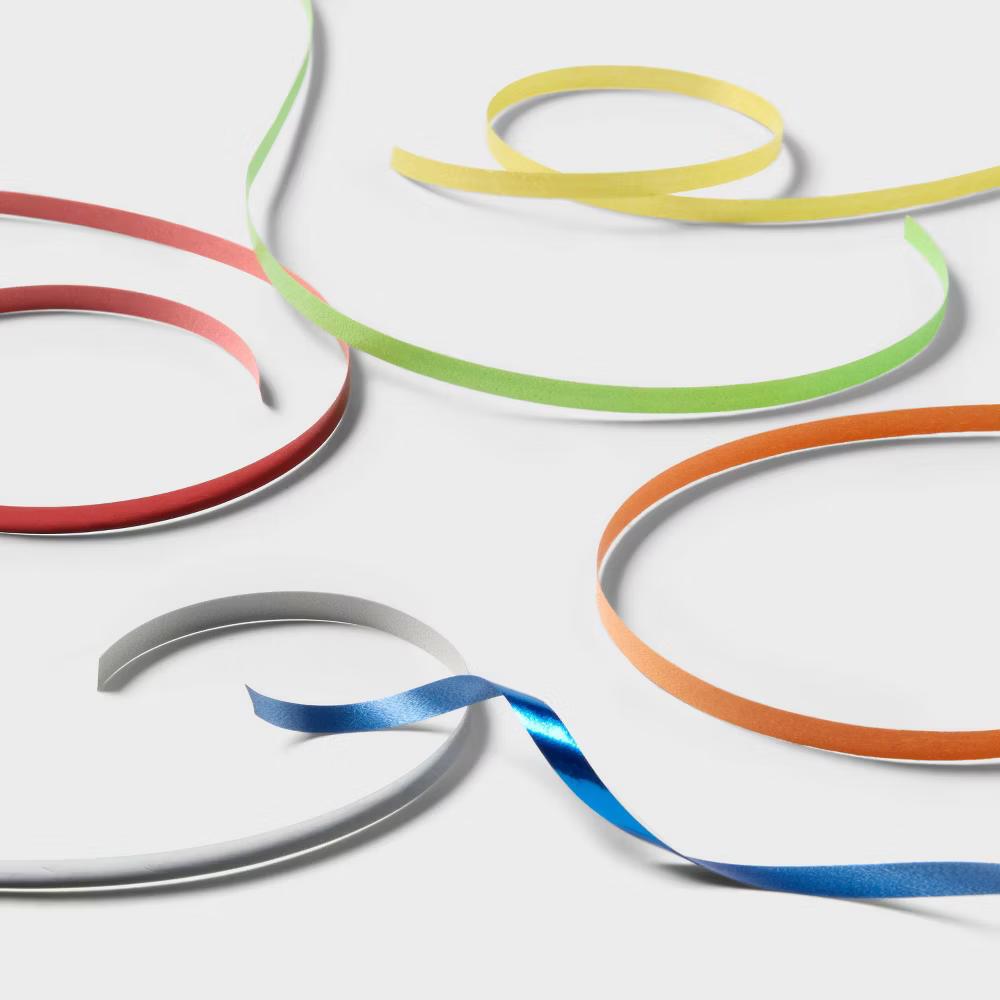 4pk 0.2"x18' End Channel Curl Ribbon - Image 2