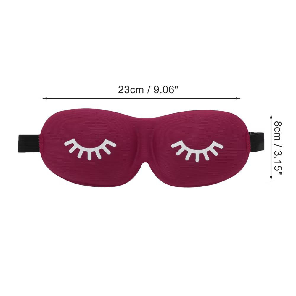 Eyelash Pattern 3D Eye Mask 1 Pc - Image 30
