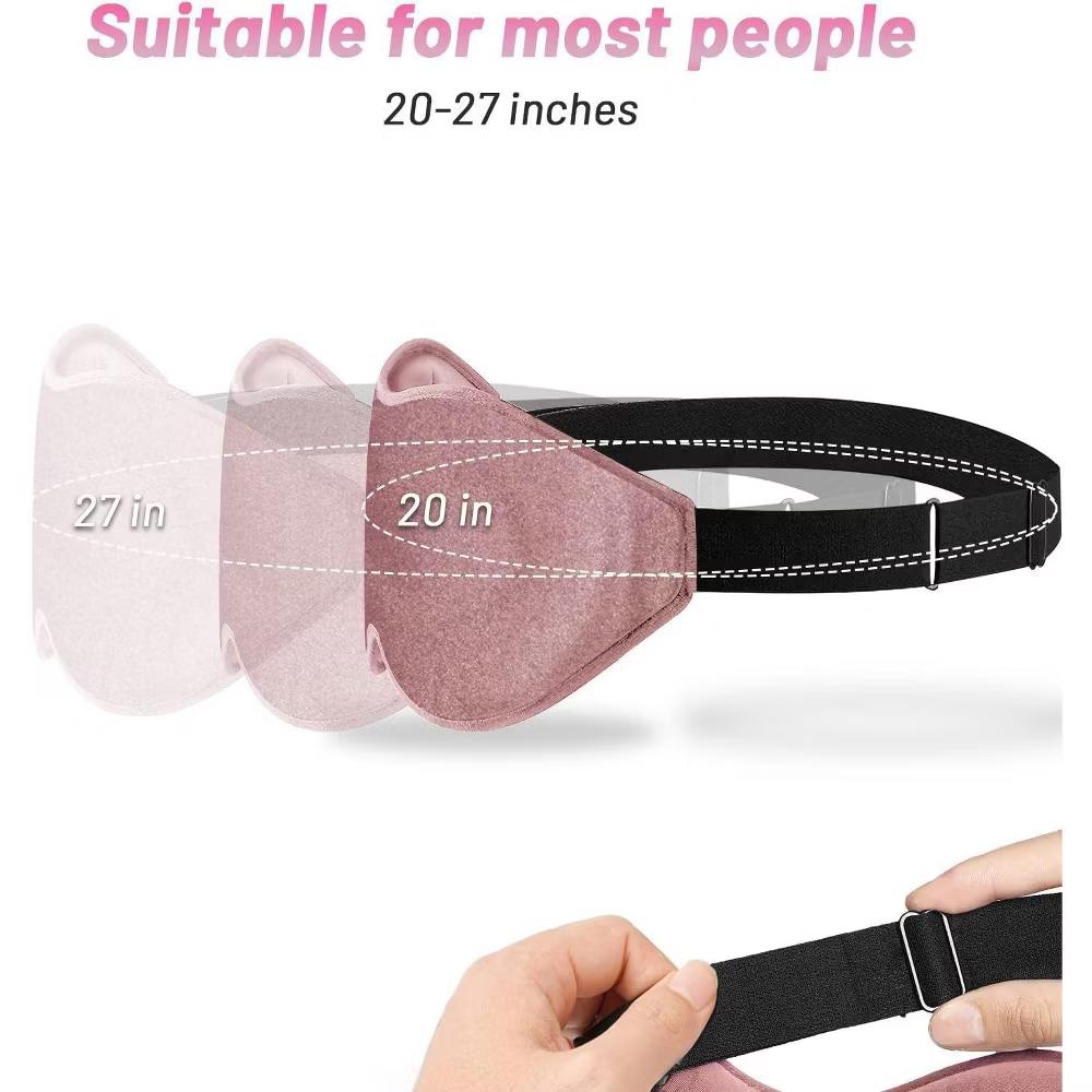 Albatross Health Sleep Eye Mask for Men and Women, Ideal for Lash Extensions, Travel Blackout Night Blindfold with Adjustable Strap - Image 31