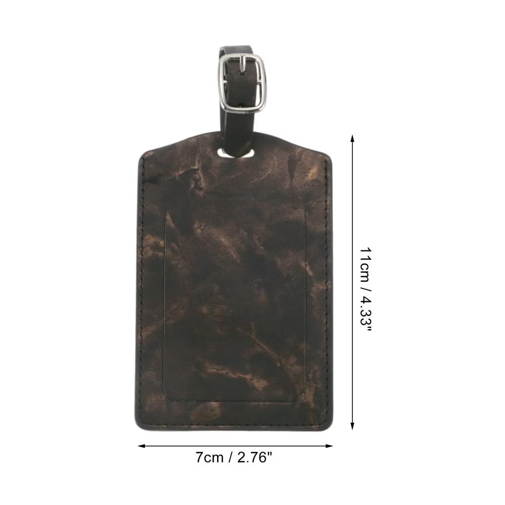 Marble Pattern Luggage Tag 1 Pc - Image 3