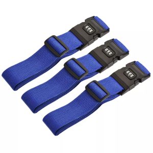 Outdoor Travel Packing Accessories Adjustable Utility Straps 3 Pcs
