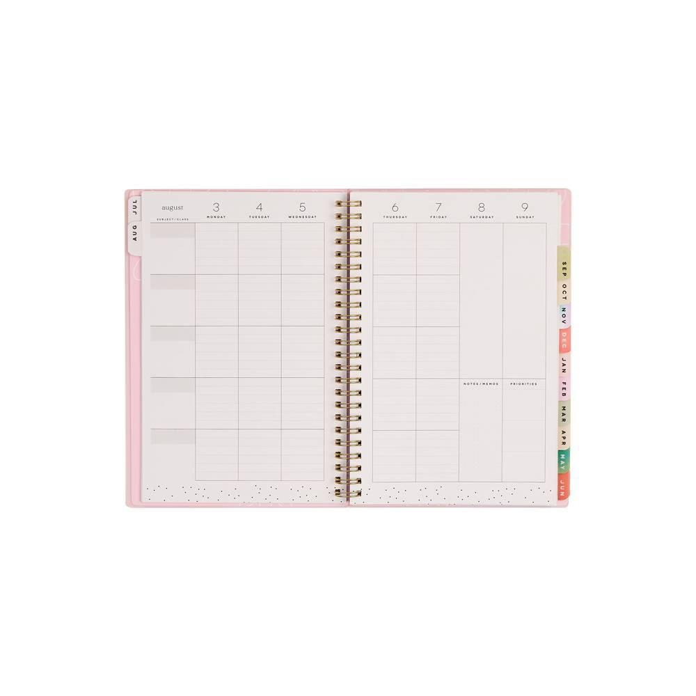 Happy Brands 2026-2027 6"x8.375" Organized Liminal Garden Small 12 Months Twin Loop Dated Teacher Planner - Image 5