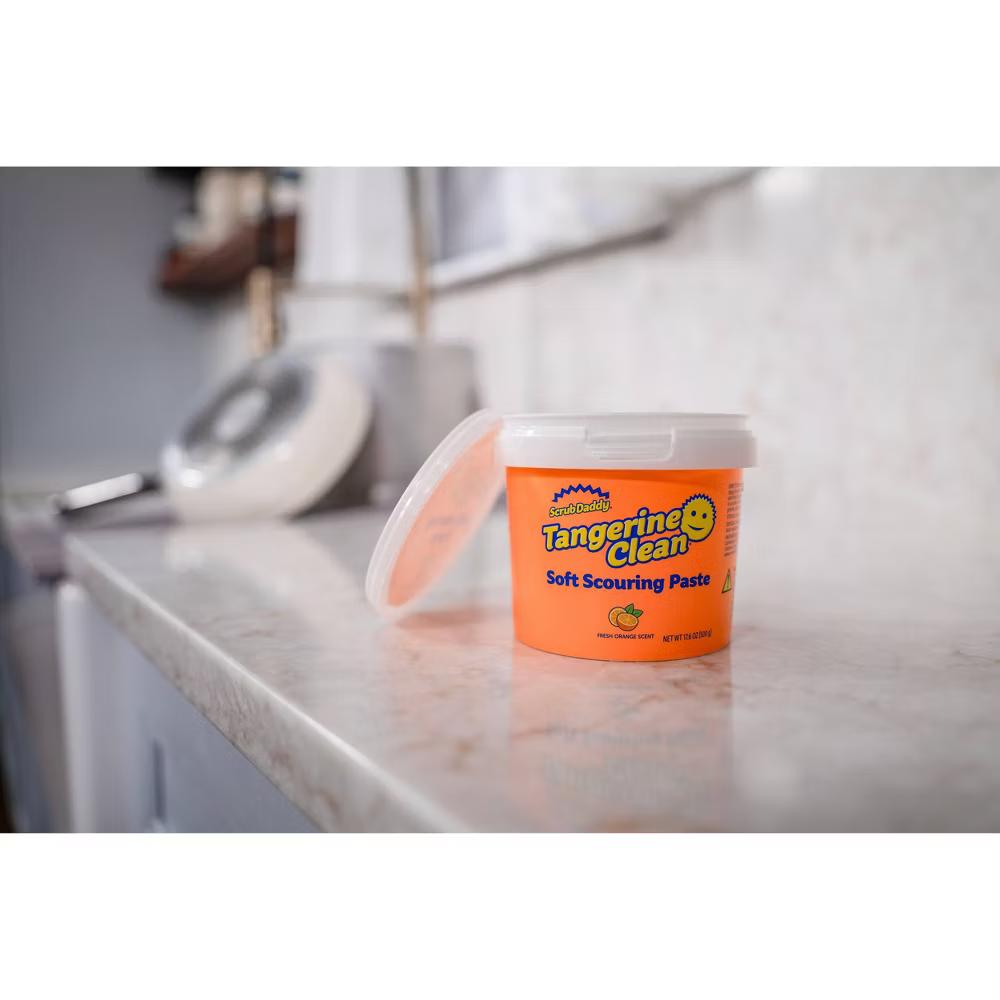 Tangerine Clean Soft Scouring Cleaning Paste - Fresh Orange Scent - Image 4