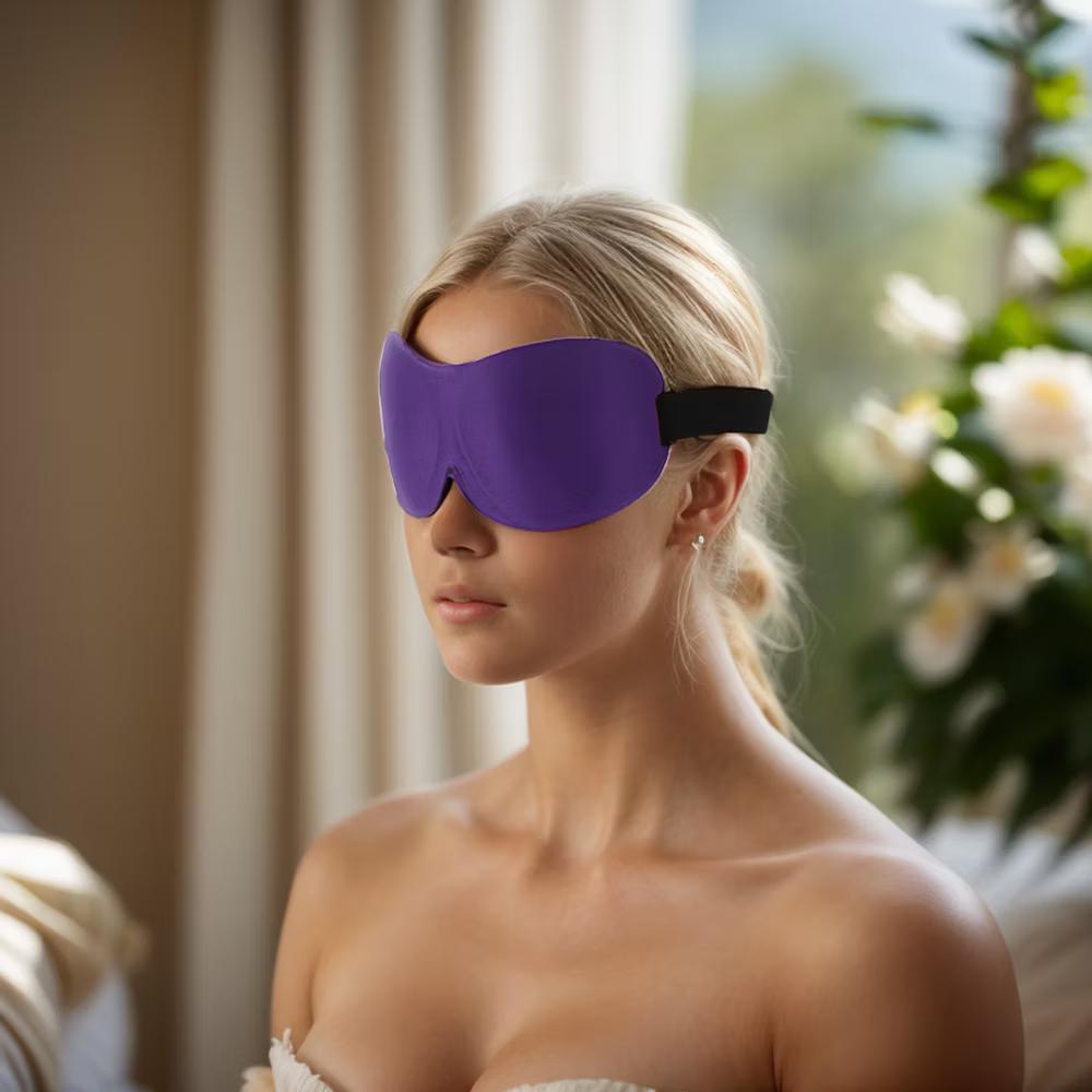 Breathable 3D Sleep Mask Magic Tapes 1 Pc - Image 26