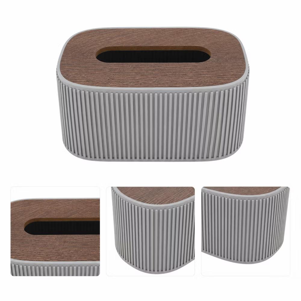 Vertical Stripes Spring Design Tissue Box Cover 1 Pc - Image 9