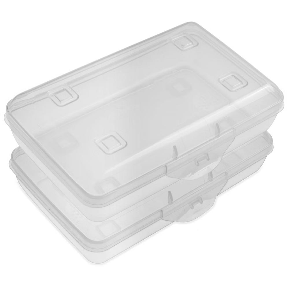 Sterilite Flat Top Pencil Box Clear - Image 4