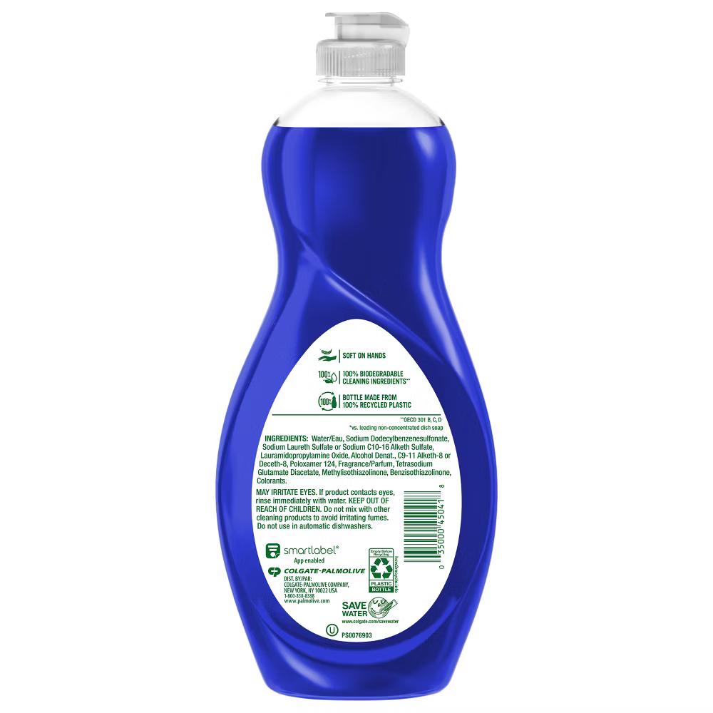 Palmolive Fresh Ultra Oxy Liquid Dish Soaps - 20 fl oz: Cleaner, Removes Grease, For Food Preparation Surfaces - Image 10