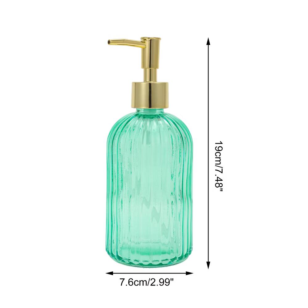 Convenient Vertical Stripe Soap Dispenser 13.53oz 1 Pc - Image 26