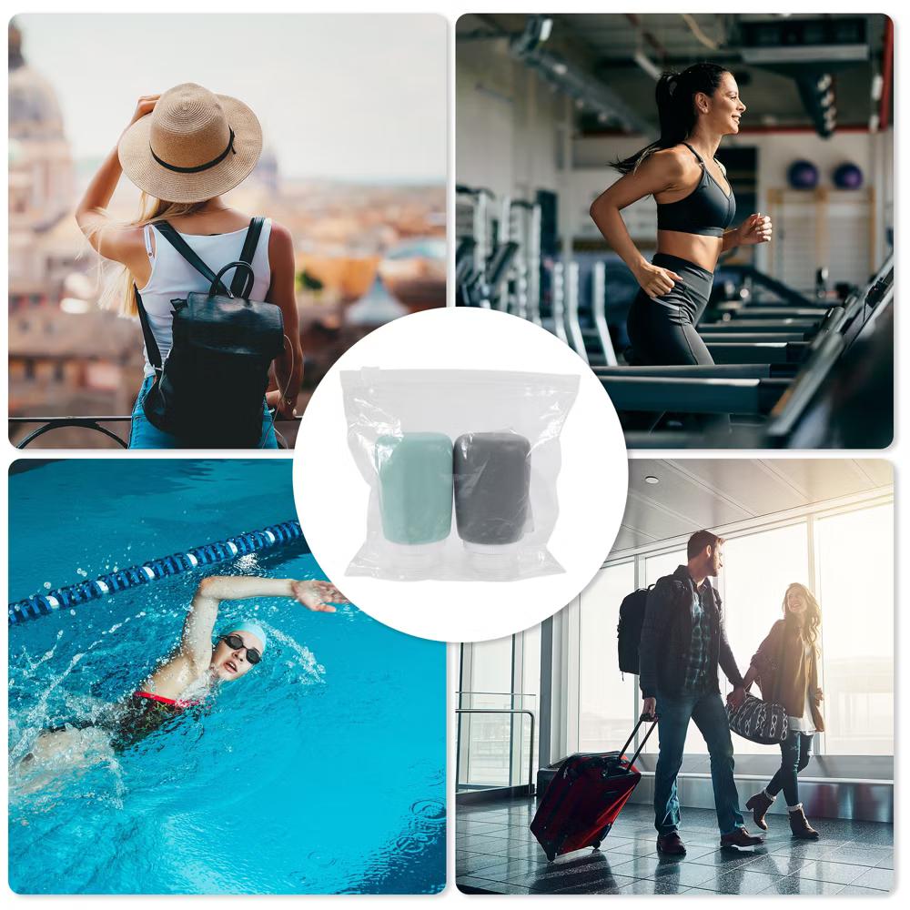 Refillable Silicone Travel Container Set 2 Pcs - Image 10